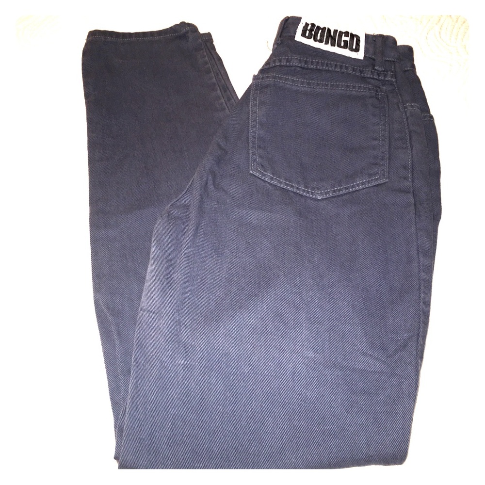 BONGO vintage high-rise blue/grey jeans, 5
